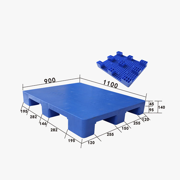 ZJ1109-140平板九腳型塑料托盤